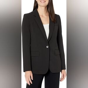 DKNY Single Button Blazer